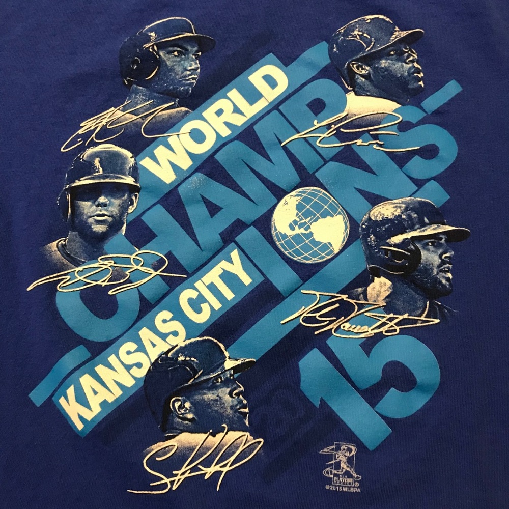 VTG 2015 Kansas City Royals World Champions Large